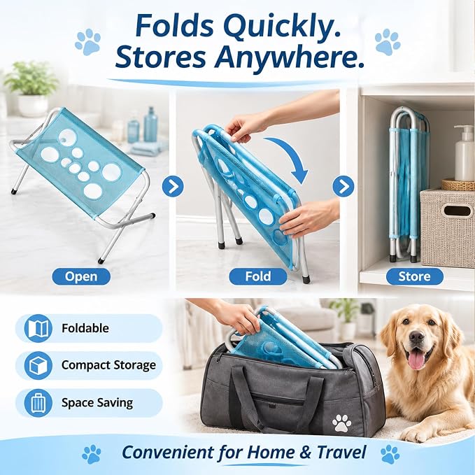 Foldable Dog Bathing Stand